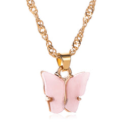 Adopt a Butterfly Gold Necklace