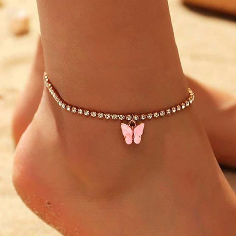 Adopt a Butterfly Anklet - Save Our Butterfly